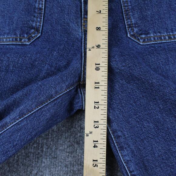 Frame Jeans Womens 26 The Refined Saturn Wide Leg High Rise Denim Office Luxury - Picture 13 of 16